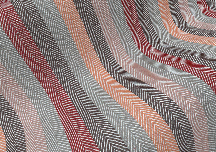 Lambrooke, Passion Fruit - Roman Blind - Image 4